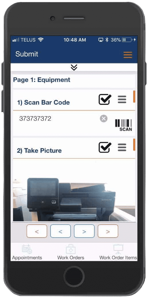 field service mobile app for security systems companies